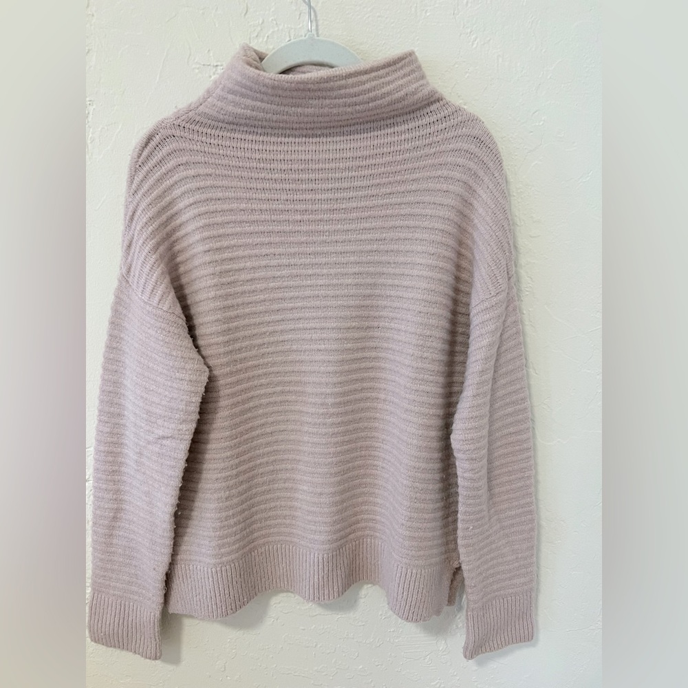 Madewell Donegal Belmont Mockneck Sweater in Coziest Yarn